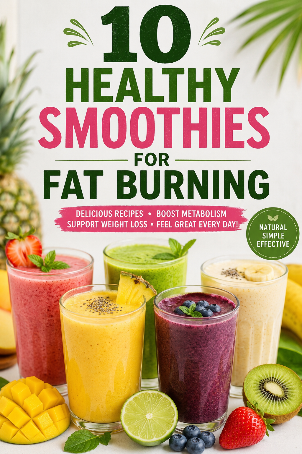 10 Healthy Smoothies for Fat Burning